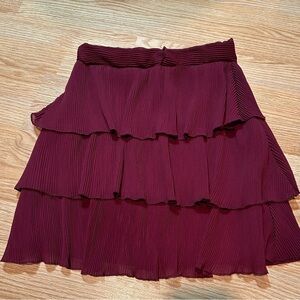 Hyfve ruffle tiered skirt small‎